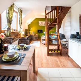 Apartman TULANIE 62 Kamzik Donovaly 2 IZBOVY Mezonet Deluxe parkovanie v podzemnej garáži ZDARMA