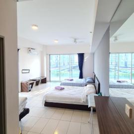 Aeropod KK Corner Unit Near Airport and City