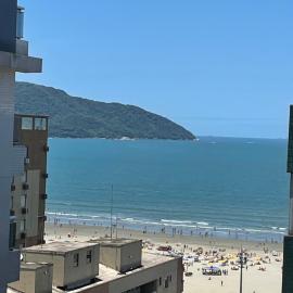 Unique, Ex-Estanconfor, veja o mar do apto 1507, hotel v destinácii Santos