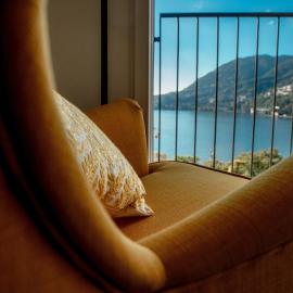 An armchair on the Lake