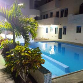Departamento Tonsupa, Conjunto Santorini Blue，朵索巴的飯店
