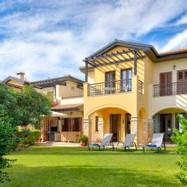 Ground floor apartment with golf and sea views - Roudias, Aphrodite Hills Resort