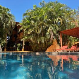 Mundo Milo Eco Lodge، فندق في Playa Junquillal