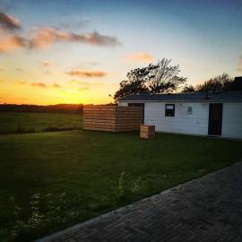Chalet duunzicht Texel, hotel en De Cocksdorp