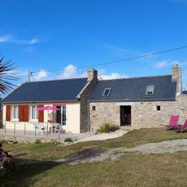 Stone House in Plouarzel near Sandy Beaches