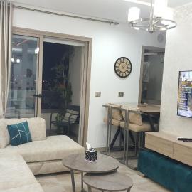 Design & luxury apartment with sea view in Mrezga Hammamet โรงแรมในเนเบิล