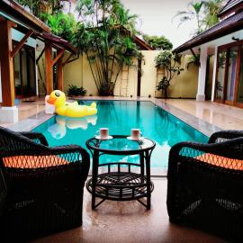 Orange palm pool villa, hotel a Csaveng-parton