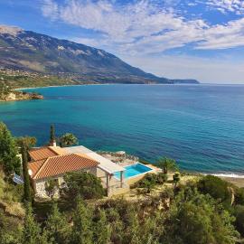 Stone Villa Kefaloniaprivatevillas, hotel in Trapezaki