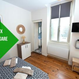 Lumineux appartement,3' de la gare, Terrasse, équipé fibre,bonsejour19