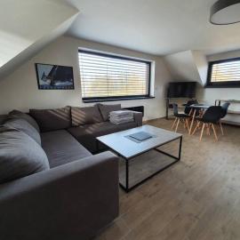 Relax Vila Lipno- apartmán v podkroví u pláže Windy Point, hotel in Černá v Pošumaví