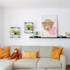 The Monkey House apartment - A jungle of comfort