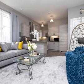 Stylish George Street Apartment, hôtel à Peebles