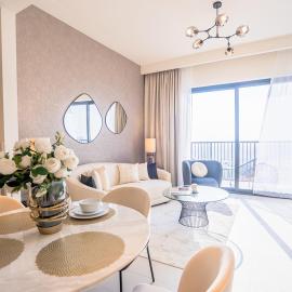Nasma Luxury Stays - Elegant Condo With City Views And Dubai Skyline, hotel v Dubaju