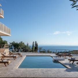 Villa Foteini, hotell i Skinária