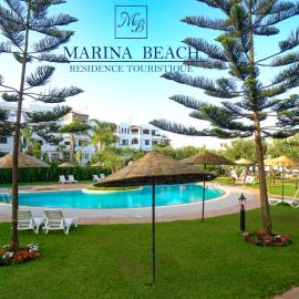 Marina Beach Appart Hôtel, hotel en M'Diq