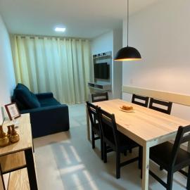 Apartamento na Praia do Morro- Guarapari, de frente, varanda ampla, duas quadras da orla da praia