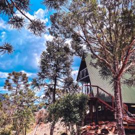 Stone hill Cabin- Cabana com Hidro e com uma vista espetacular