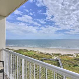 Heated Pool + Gulf View: Galvestonian Resort Condo