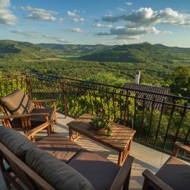 Motovun Bellevue - amazing view, comfortable