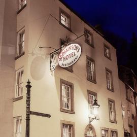 Viesnīca Hodgkinsons Hotel Matlock Bath pilsētā Metloka
