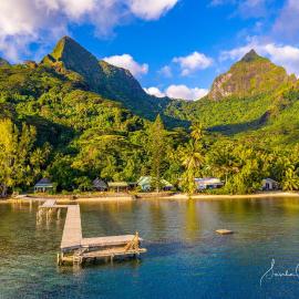 Linareva Moorea Beach Resort – hotel w mieście Haapiti