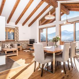 Chalet-Appartement mit Penthouse Flair