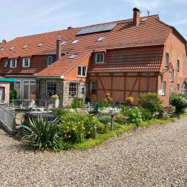 Landhausidyll Apartment Wohn- und Schlafzimmer