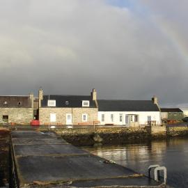 The Uyeasound Old Pier Cottage, hotel di Belmont