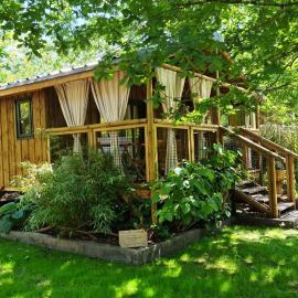 Camping le Marache, hotelli kohteessa Biganos