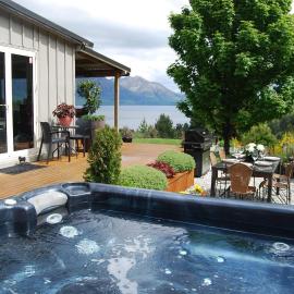 Private Cottage with Spa and Amazing Lake Views, hotel u gradu Closeburn