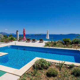 Studio apartment in Orebic with sea view, terrace, air conditioning, WiFi 114-3