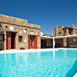 Tinos Habitart，Triandáros的飯店