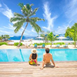 Pineapple Beach Villas, hotell i Baie Lazare Mahé