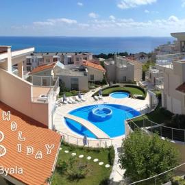 Fantastic family villa with sea view, hotel in Byala