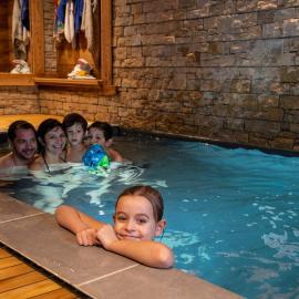 Gîte 5* piscine intérieure, sauna, à 20 mins des pistes de ski, à 300 m d’un Lac