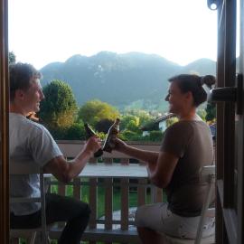 Ferienwohnung mit wundervollen Bergblick & E-Auto Ladestation