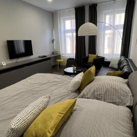 Top location City center large 75 m2 apartment with private garage parking