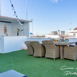 Apartamento con gran azotea