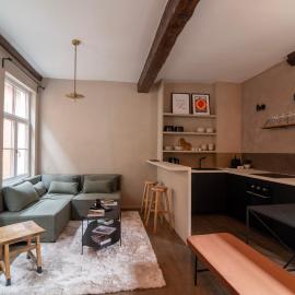 Lovely triplex in the heart of Le Sablon, hotel u Briselu