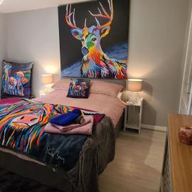 Modernised 1720s cottage Newton Stewart Scotland