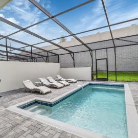 Free Waterpark Private Splash Pool Near Disney, hotel in Davenport