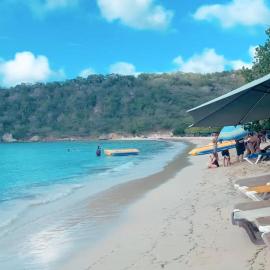 Mar azul puerto plata