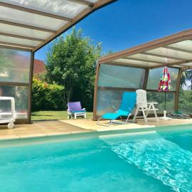 Gîte piscine chauffée 28 degré Padirac