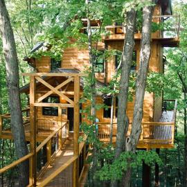 Treehouse #1 by Amish Country Lodging, hotel in Millersburg