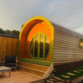 Garway में, होटल Rural self contained cosy pod house.