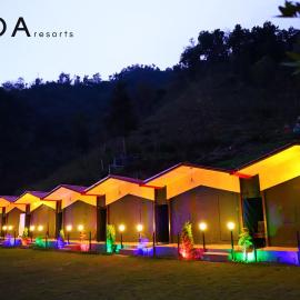 HOA Resorts - Mountain View with Infinity Pool, viešbutis mieste Shivpuri