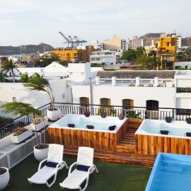 Hotel Parque de los Novios Inn, hotel i Santa Marta