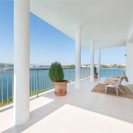 NEW! Villa ESPERANZA, Can Marilla, Front Sea View, Pool, AC, BBQ