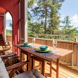Tom's Seeblick Domizil, hotel a Unternarrach