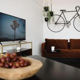 Hohes Apartment mit Weitblick über Augsburg